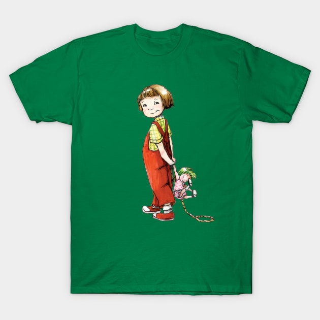 Beezus and Ramona | Beverly Cleary T-Shirt by bubble_designer